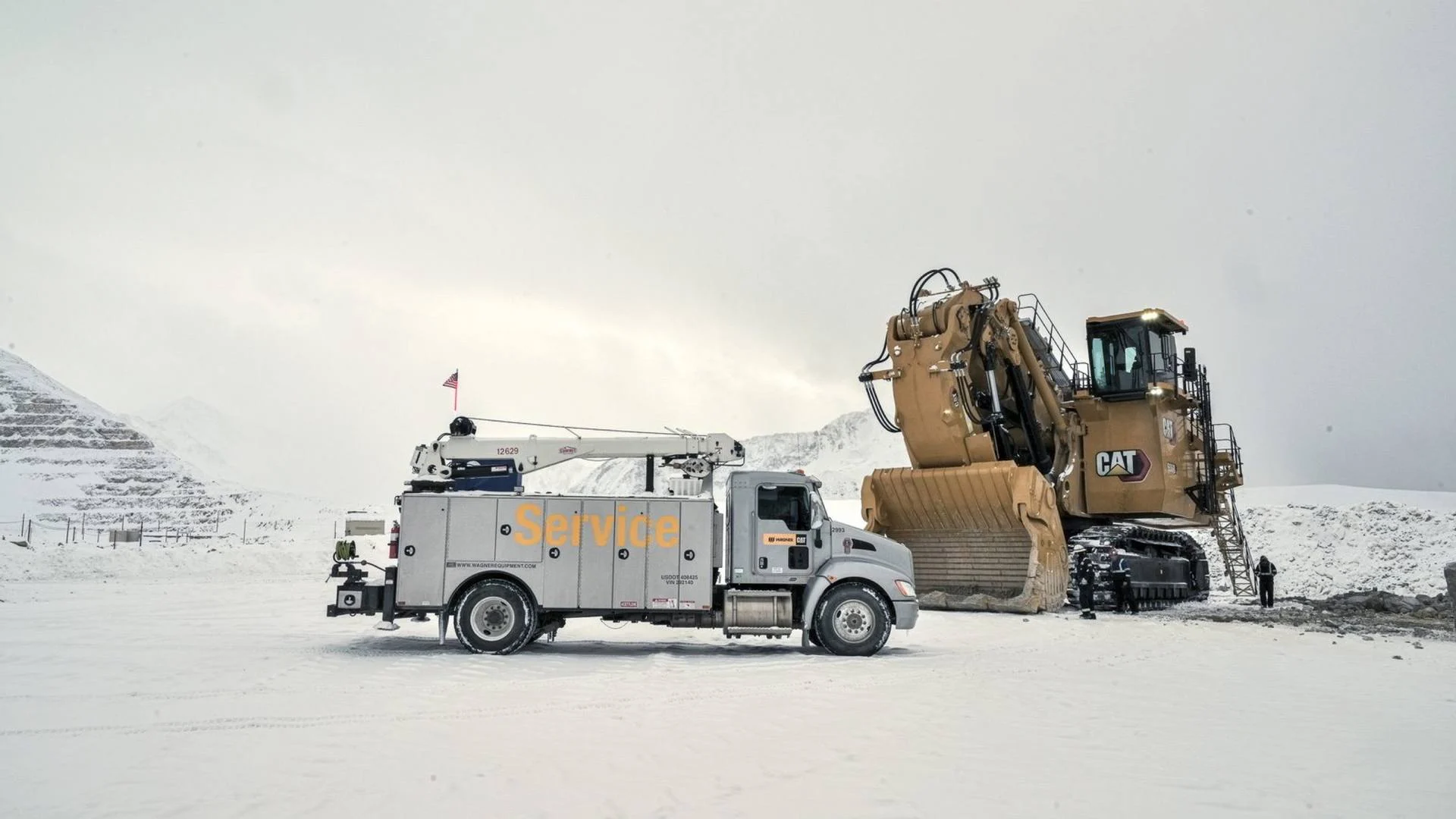 A Wagner field service truck
